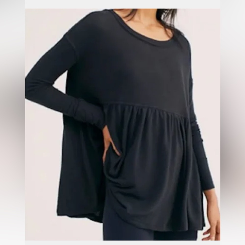Free People Forever Your Girl Baby Doll Top